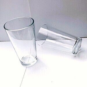 LIBBEY Tall Clear Drinking Tumbler Glasses 16 oz Set of 2